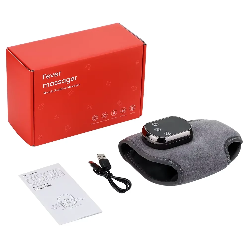 Elektrisches Knöchelmassagegerät Mit Wärme Und Vibration_voghion.com