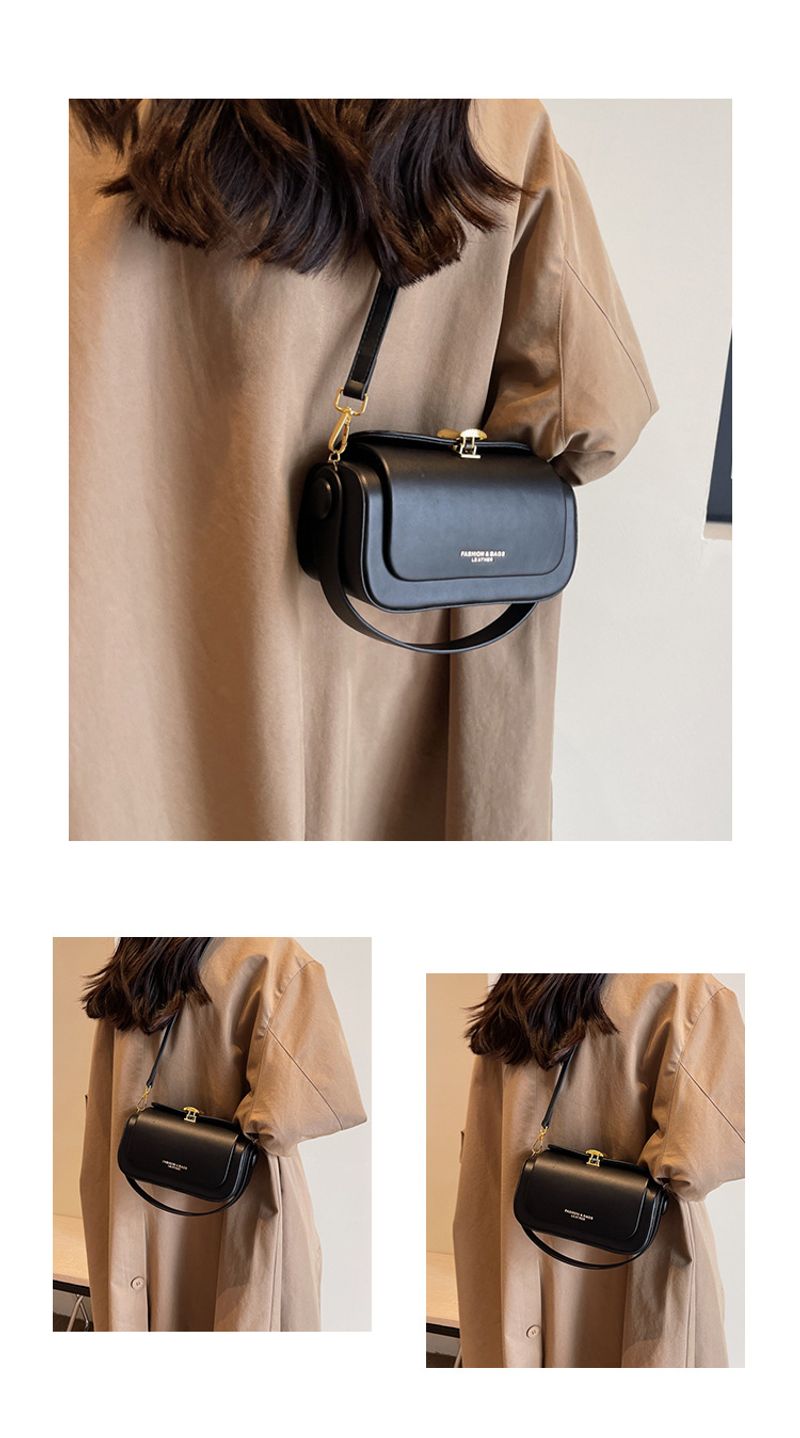 Diagonal Straddle 2024 Neue einfarbige, modische quadratische Handtasche für Damen, hochwertige Textur, Retro-lässige Umhängetasche_voghion.com