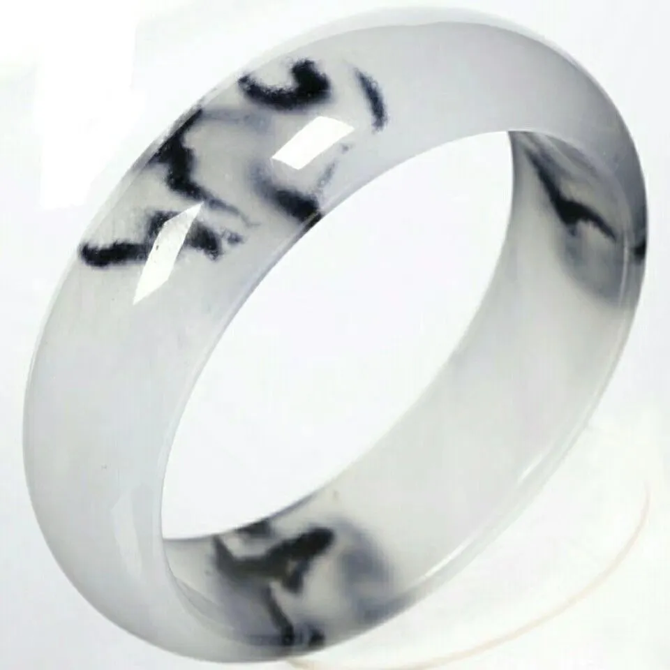 Armband Echt Jade Quarzit Armband Smaragd Tënt-ähnlech Schwiewend Blumm Donkel Damen_voghion.com