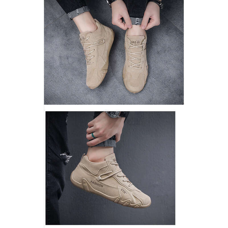 Arbetsskydd Herr Sommar Nya Andningsbara Byggarbetsplats Kläder Lättvikt Anti Halk Arbete Sportbräda Skor Herr_voghion.com