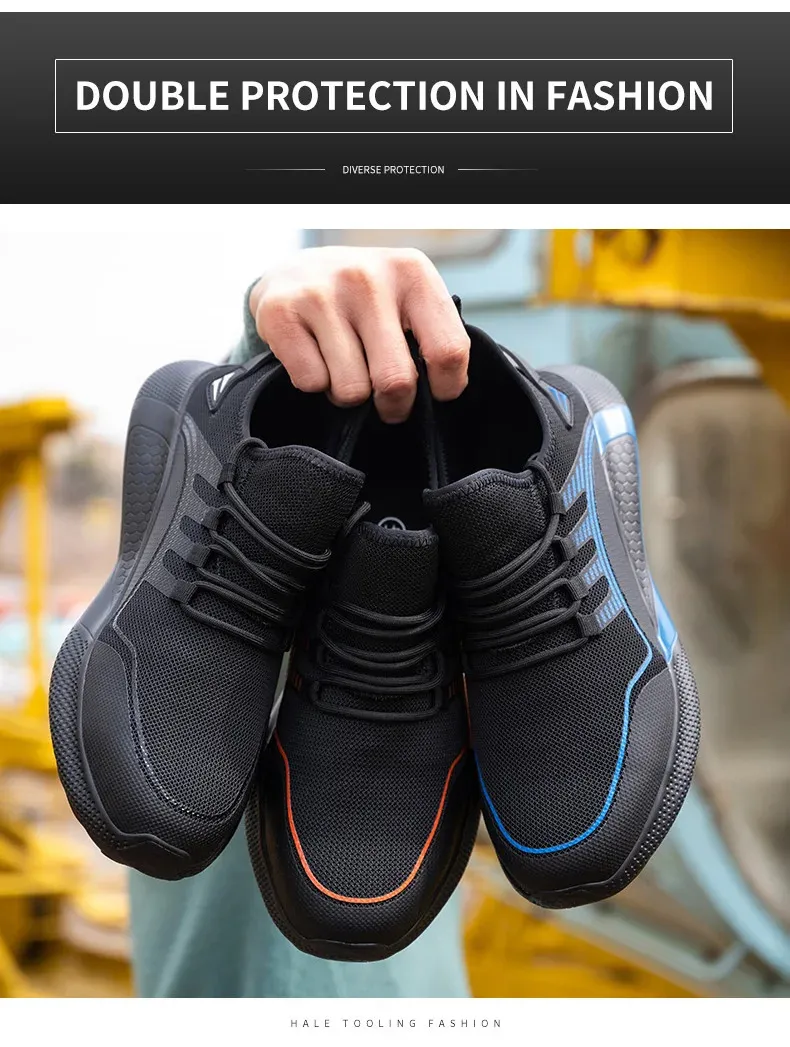 Stahl Sicherheit Casual Atmungsaktive Licht Toe Smashing Anti Stab Arbeit Schuhe Herren_voghion.com