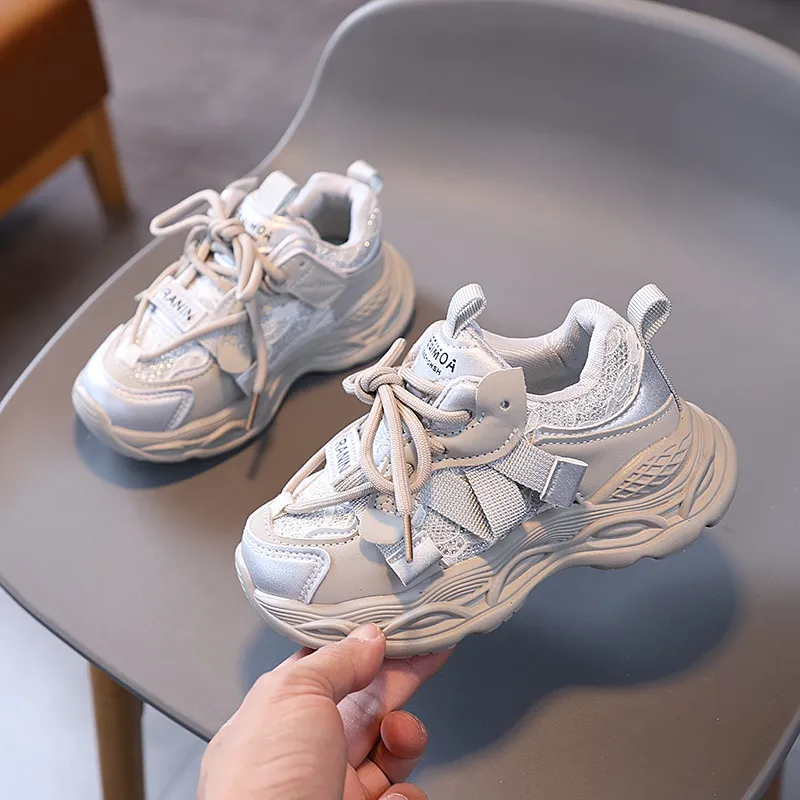 Chaussures de running pour enfant baskets en mesh respirantes_voghion.com