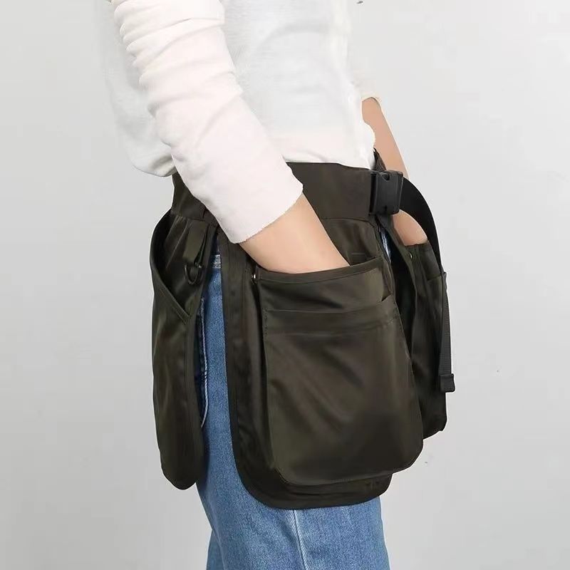 2024 neue Mode Allgleiches Tasche Reißverschluss Multifunktionale Running Hot Girl Gürteltasche Neutral Ausländischer_voghion.com