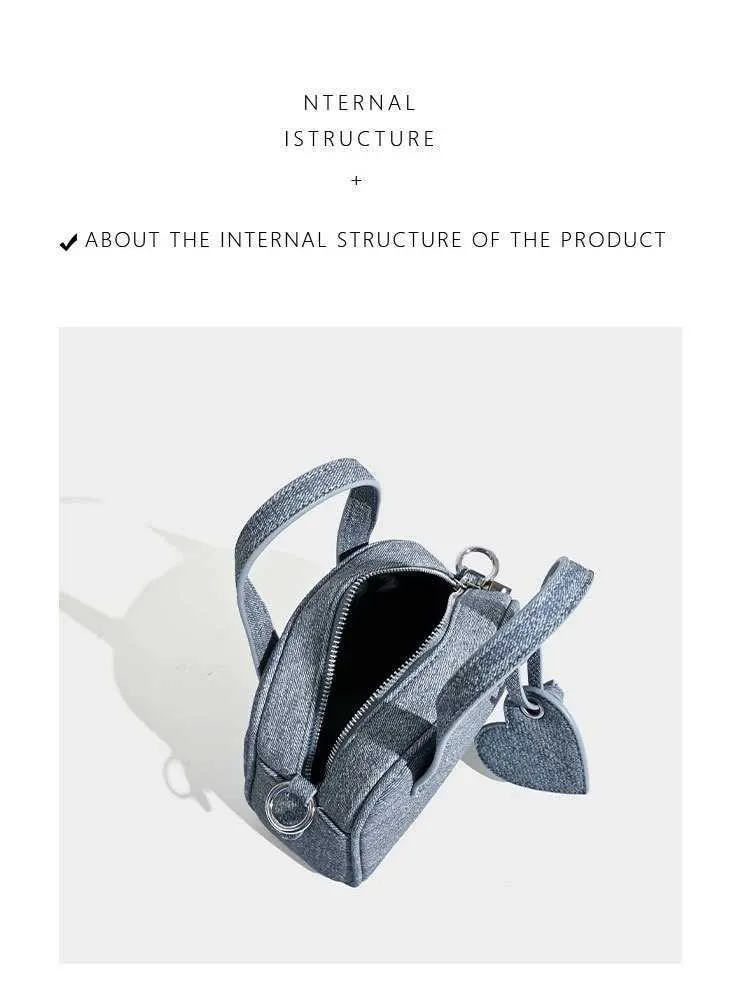 Strukturierte Damen-Denim-Handtaschen, solide, große Kapazität, lässige Schultertasche, weibliche Pendeltasche, vielseitige Umhängetasche, Jeans_voghion.com