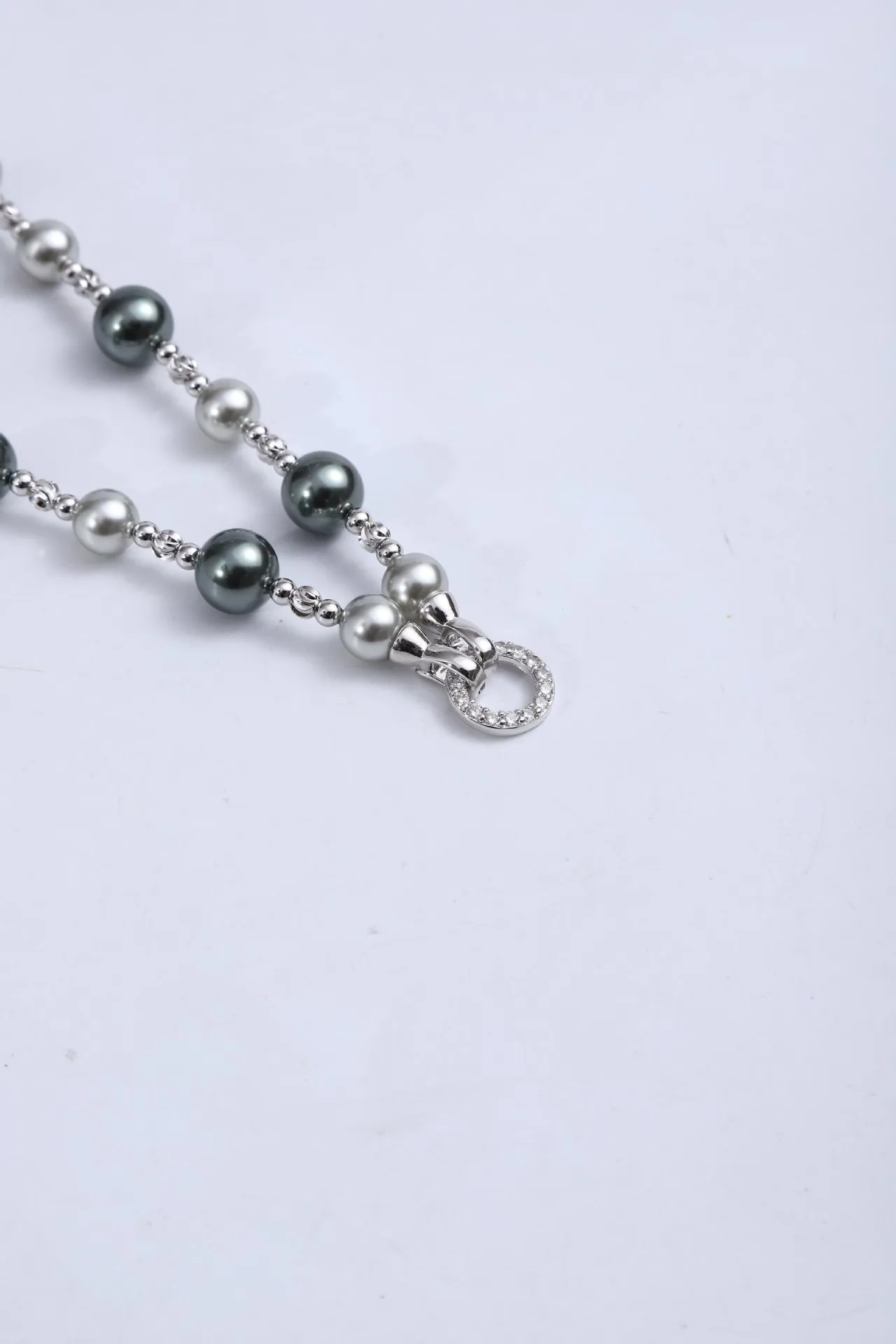 Cadenas de perlas reales de Tahití francesas de cambio gradual, collar de moda para mujer, cadena de clavícula versátil de alta gama_voghion.com