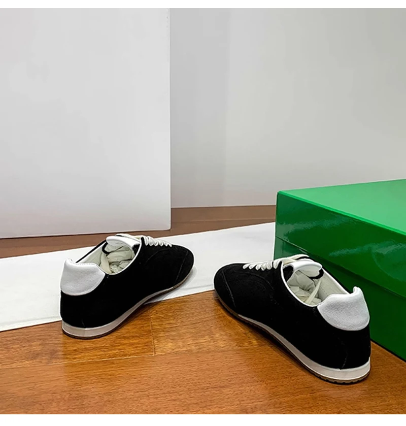 Modische Damen Schnürsneaker, Sportliche Freizeitschuhe Flach_voghion.com