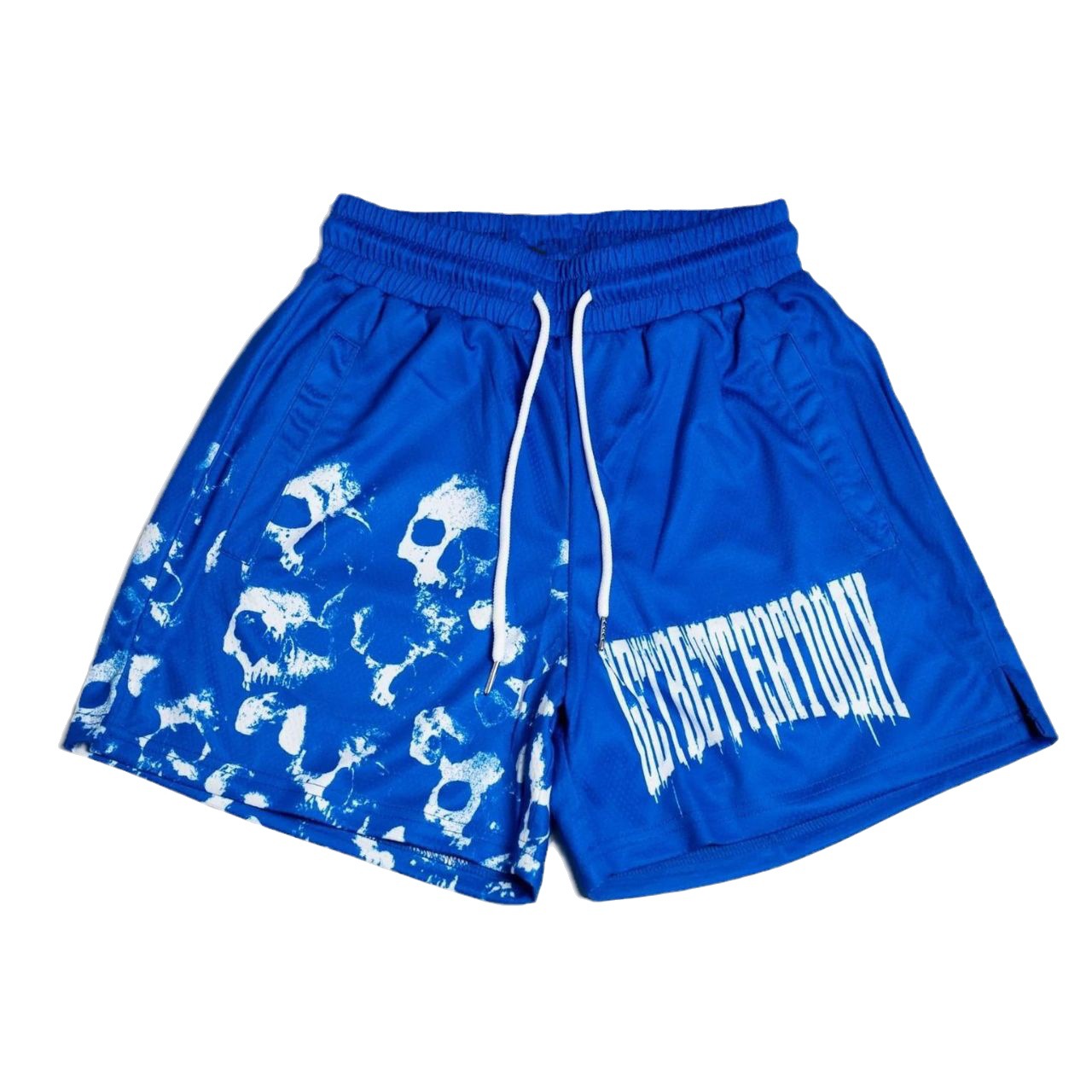 Herrsportshorts i mesh material som andas för basketträning_voghion.com