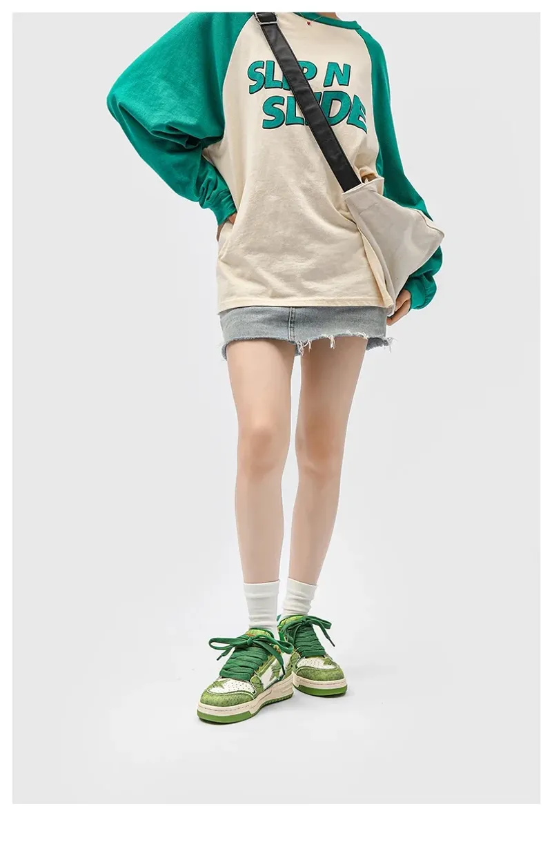 Modische Basketball-Sneakers: bequeme Casual-Sportschuhe mit weichen Sohlen_voghion.com