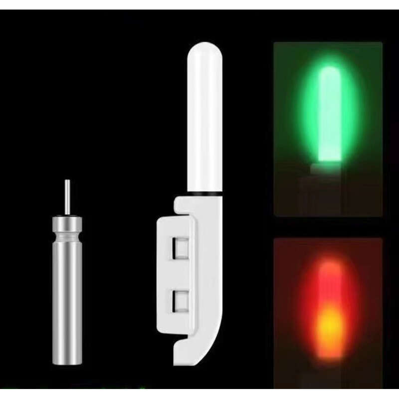 Anzuelo mordedor, cambio de color, luz electrónica intermitente, lanzamiento de rocas desde balsa, pesca salvaje manual, caña nocturna marina, luz_voghion.com