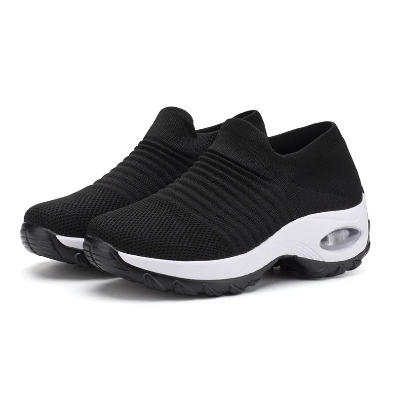 Air Cushion For Men And Women Same Style Fitting Shoes Socks Breathable Slng Heels Casual Sports Shoe_voghion.com