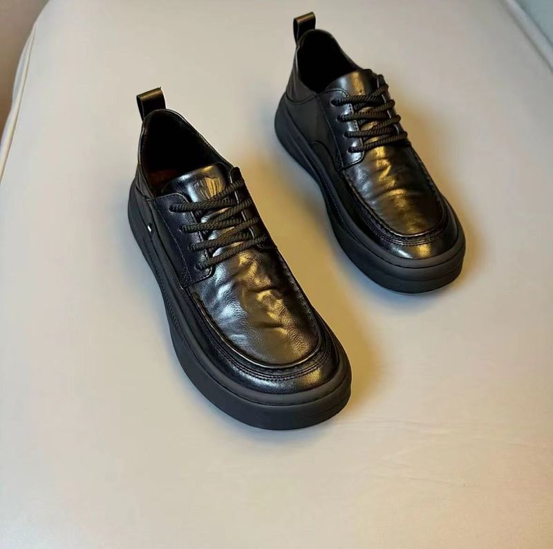 Buty skórzane Block Business Dress_voghion.com