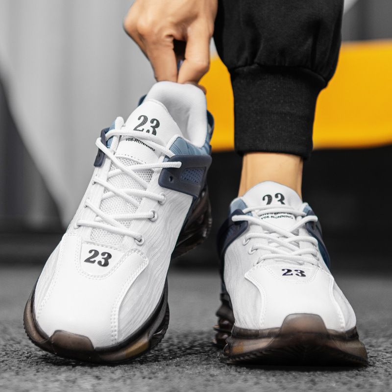 Live-Übertragung der koreanischen Version trendiger 2023 neuer Low-Cut-Mesh-Laufschuhe für Herren_voghion.com