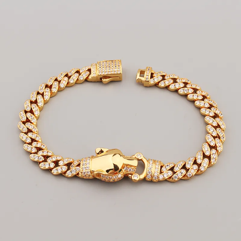 new wide gold sliver Leopard animals Bangle bracelets chain Love Designer for women men couple fashion designer Wedding_voghion.com
