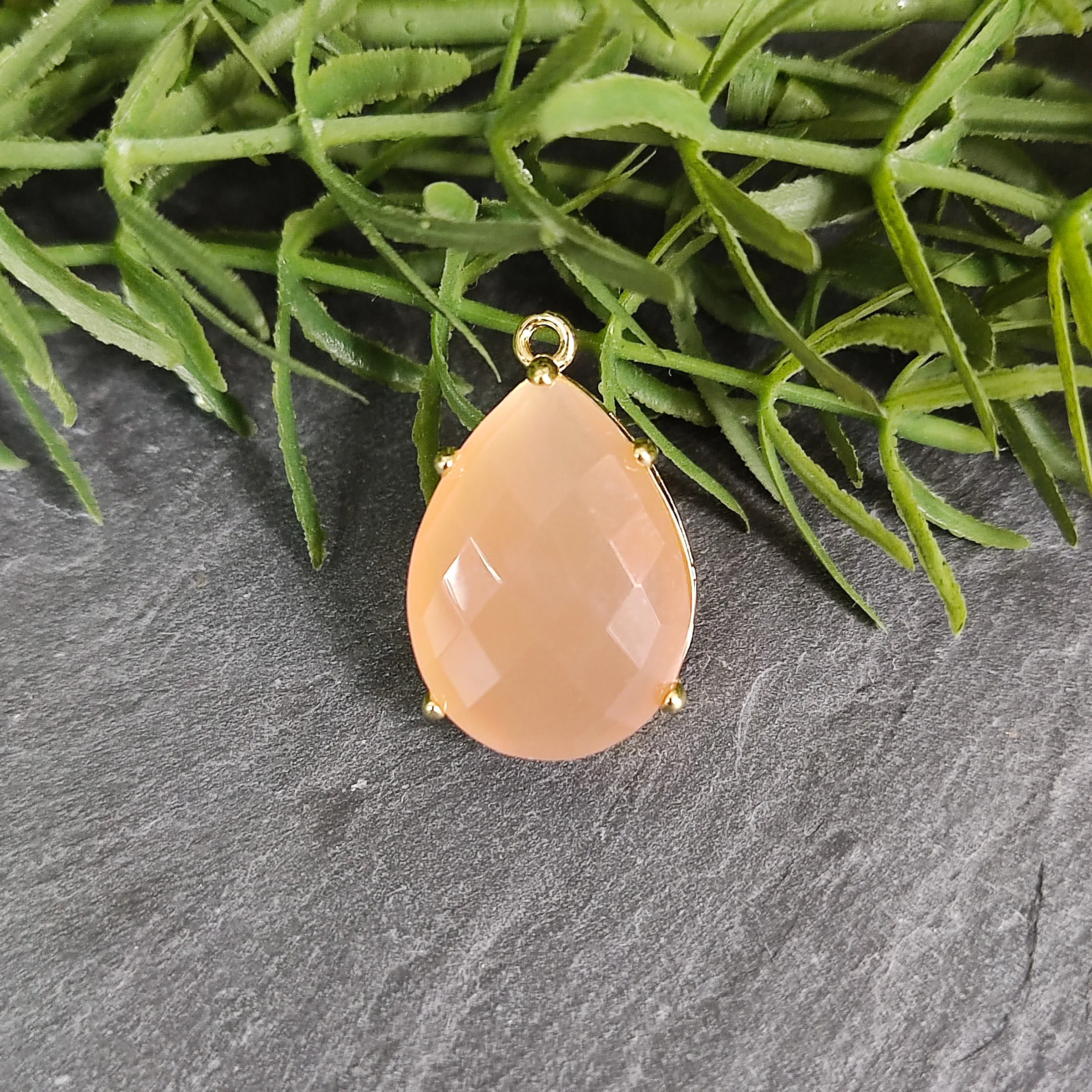 Collane con ciondolo con pietre preziose naturali, pietra del sole, cristallo curativo ametista per orecchini, collane, accessori per gioielli fai da te_voghion.com