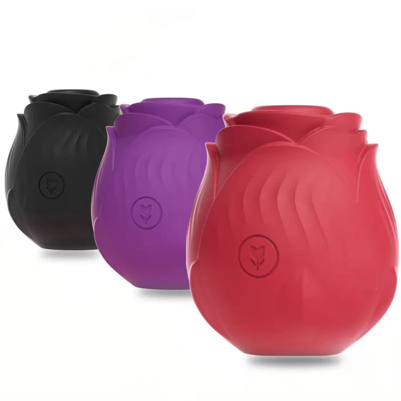 Rose Sucking Vibrator And Clitoral Stimulator For Women_voghion.com