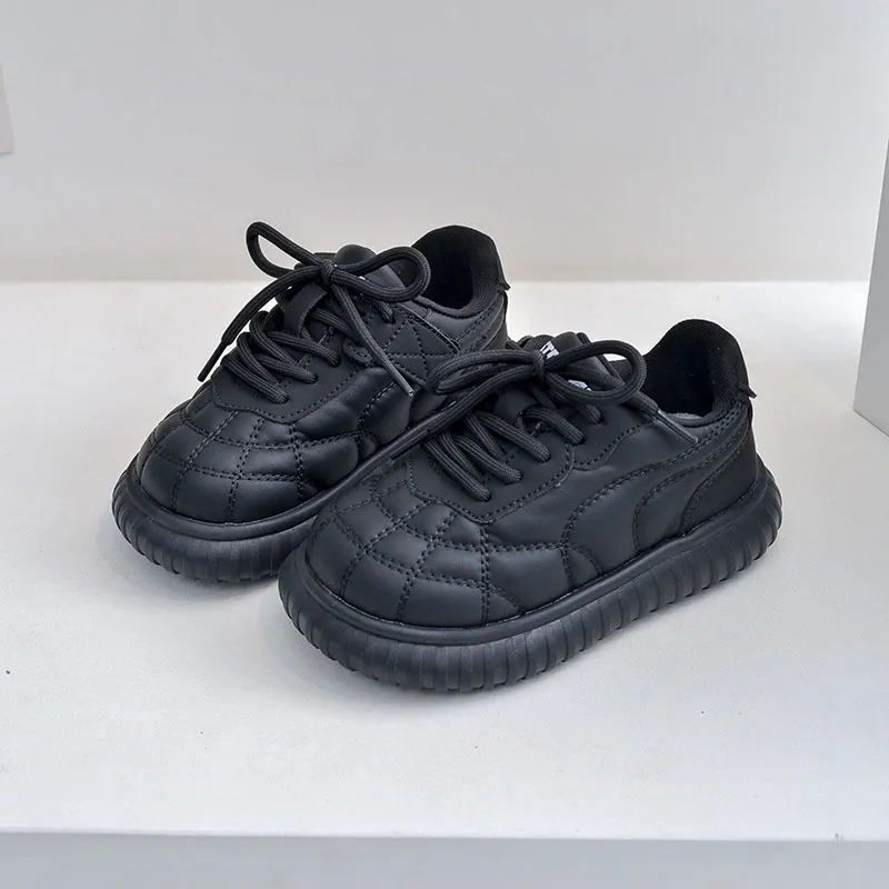 Børne bomuldssneakers til drenge og piger, ungdom, afslappet, skridsikre, småbørn, vintervarme sko, Littlesprouts træningssko, babystørrelser_voghion.com