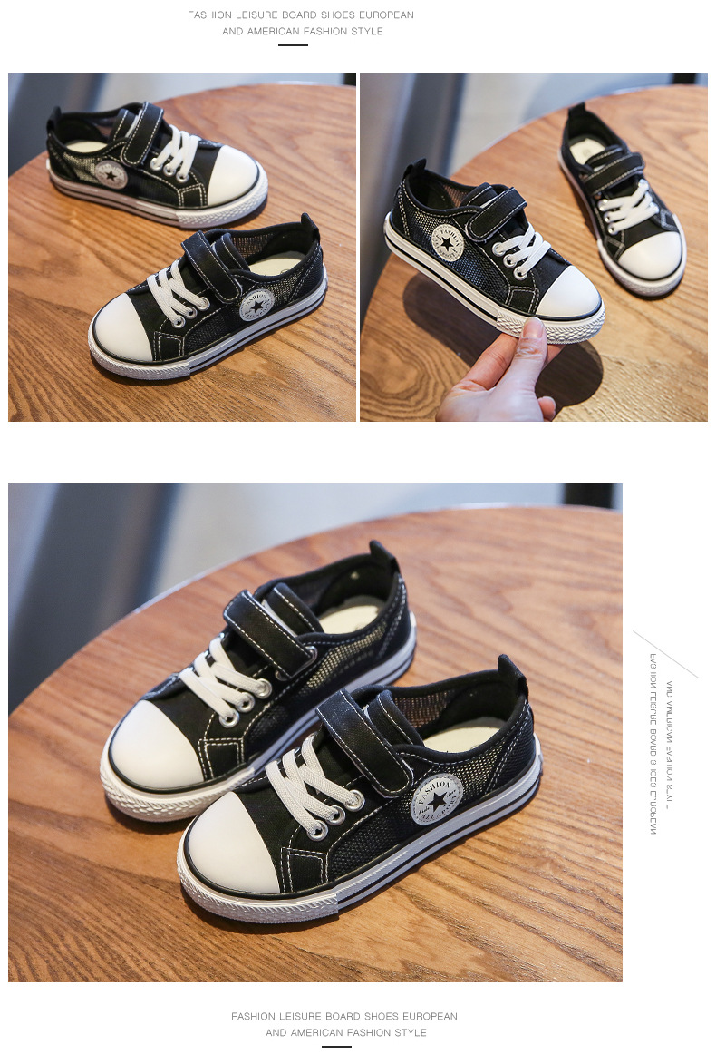 Sandali estivi per bambini 2024 e bambine, traspiranti, in tela cava, a rete, con suola morbida, scarpe bianche_voghion.com