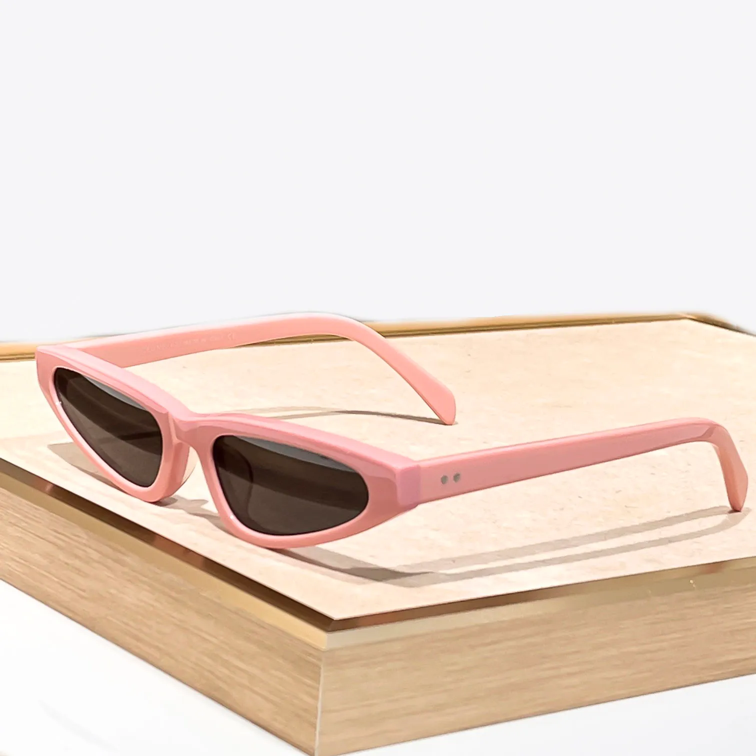 Sonnenbrille Cat Eye Damen Design Brillen Polarisiert Kleines Gesicht Männer Klassisch Hochwertige Vintage Modebrille_voghion.com
