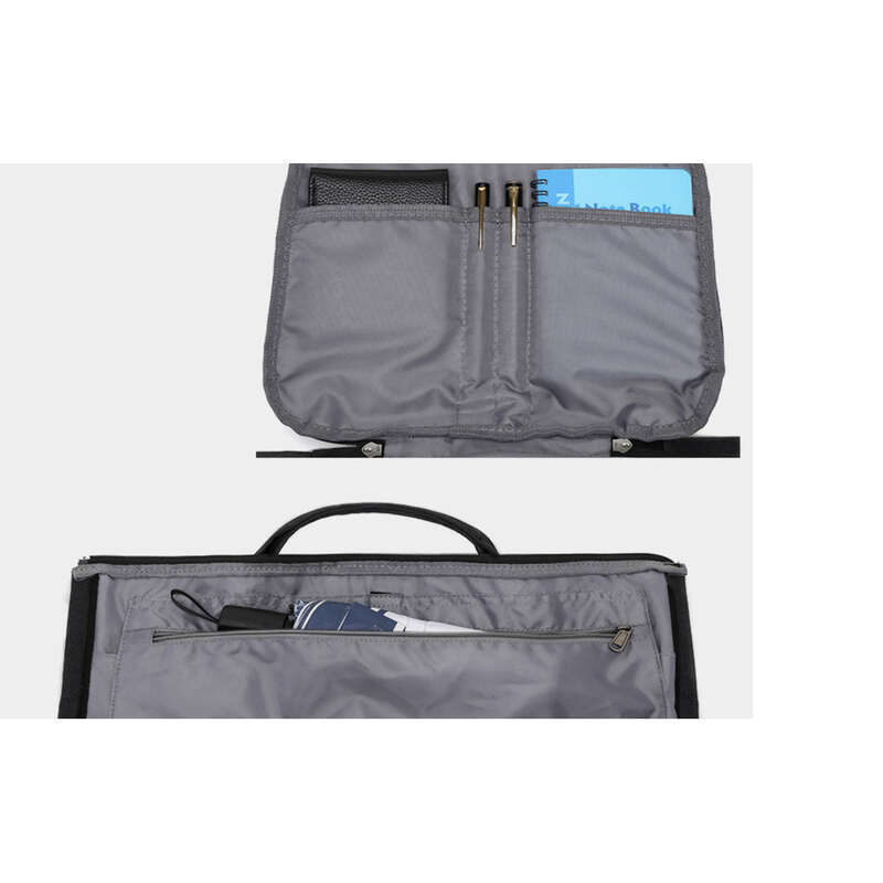 Handheld Folding Travel Herren Großer Anzug Organizer mit Schuhfach Sporttasche_voghion.com