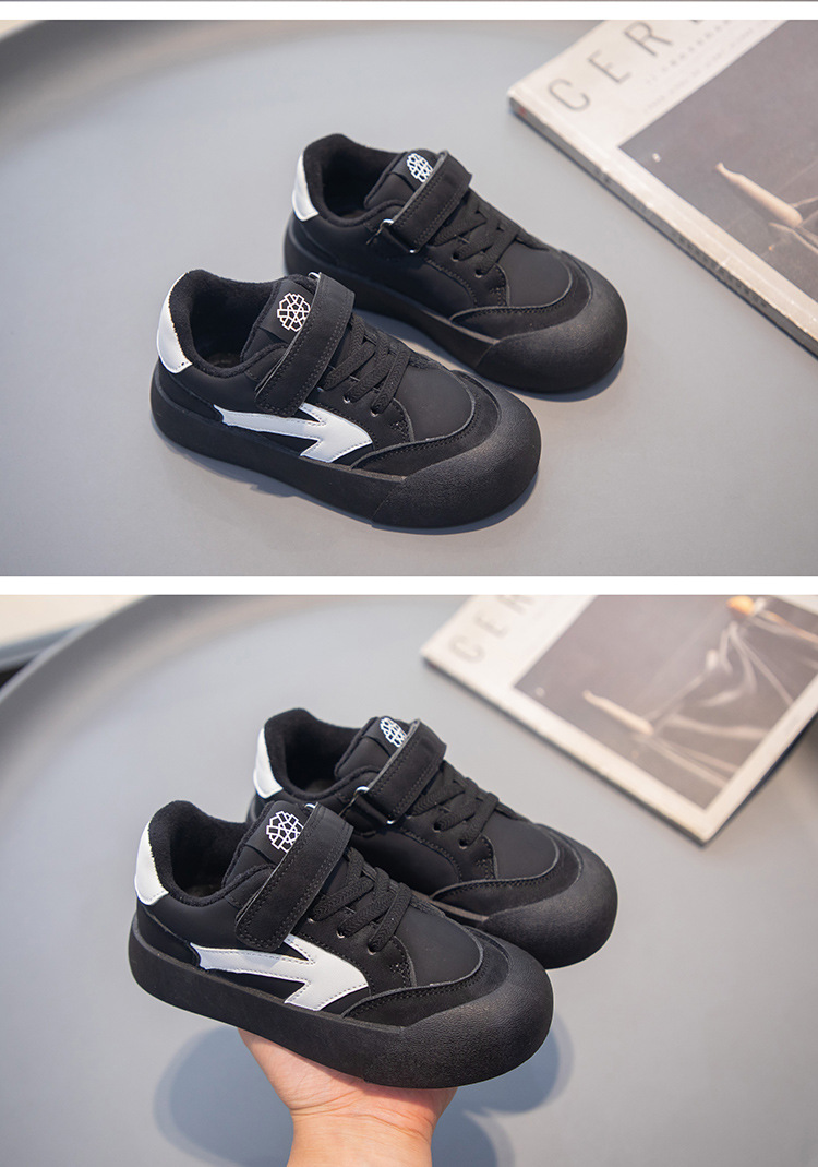 Sneakers per bambini invernali sport outdoor con velcro comode_voghion.com