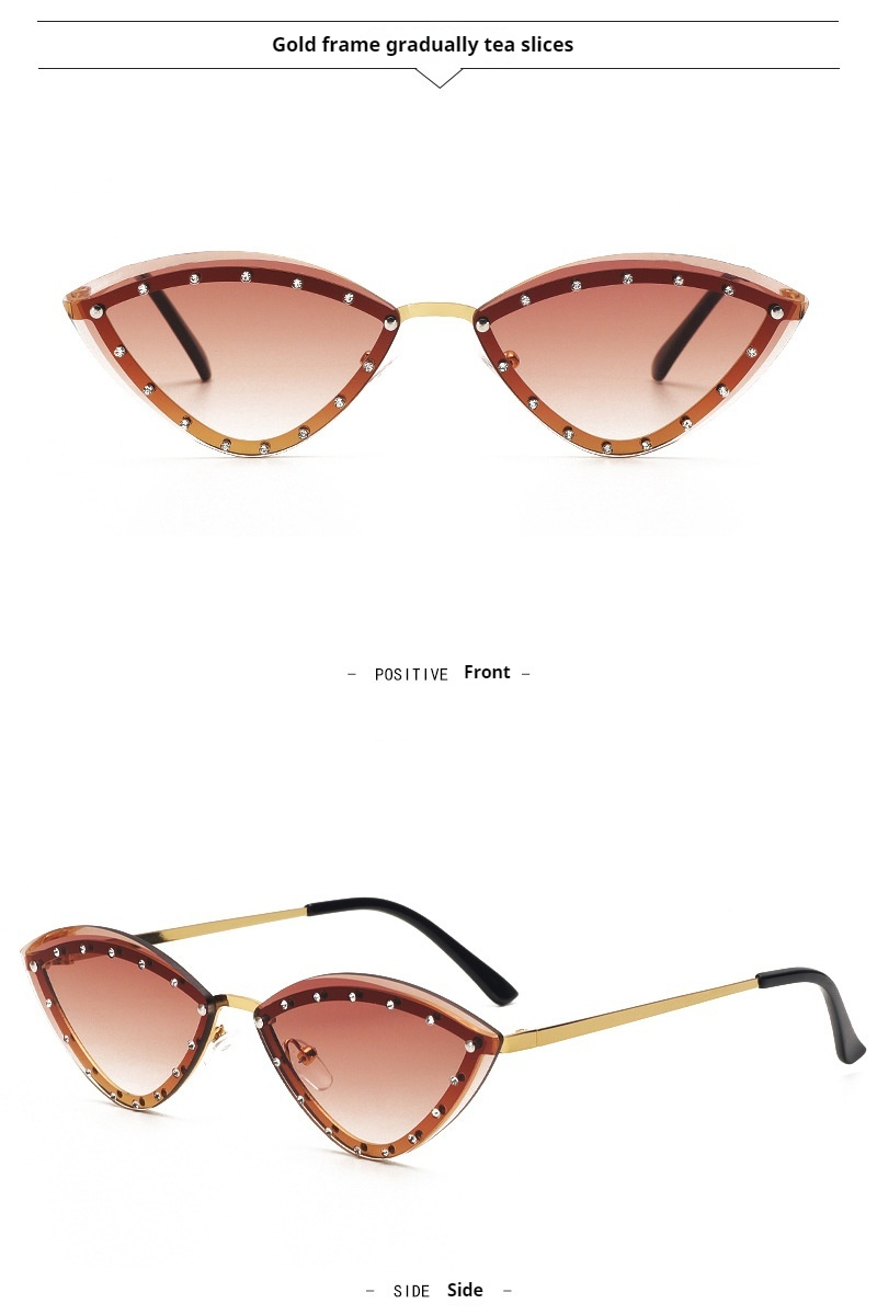 Trendy cat eye zonnebril dames klein metalen frame street style_voghion.com