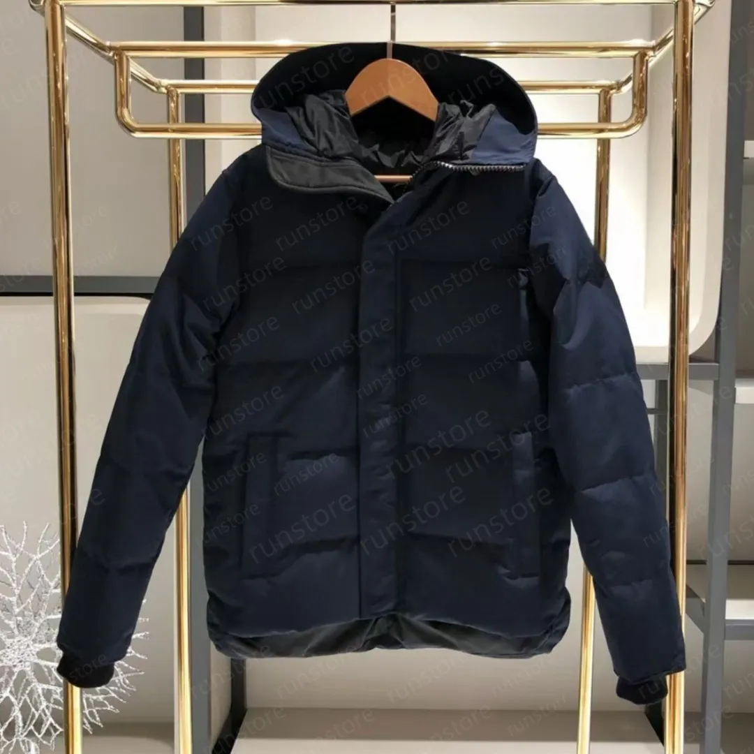 Uomo piumino d'oca cappotto Jassen con cappuccio canadese Wyndham parka soprabito abbigliamento moda stile invernale capospalla piumino_voghion.com