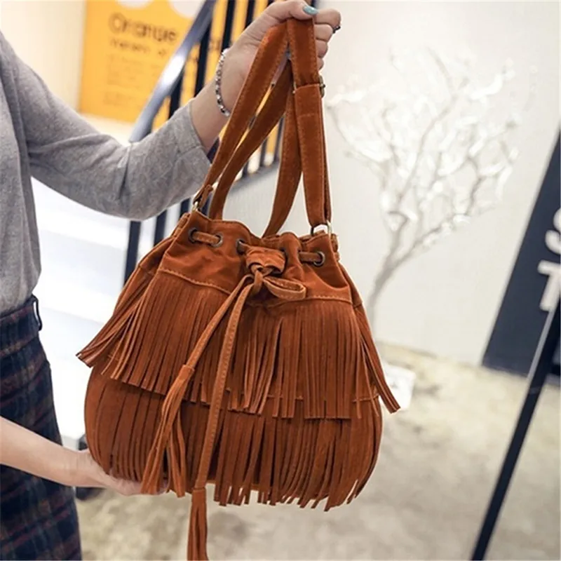 Bolsas femininas retrô de camurça com franjas 2024, bolsa tote nova, bolsa de ombro com borlas, bolsa transversal_voghion.com