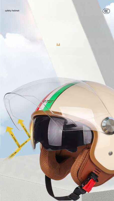 3CCC-Zertifizierung Neuer nationaler Standard A-Klasse Motorrad Elektrobatterie Ganzjahres- und Winter-Integralhelm Dual_voghion.com