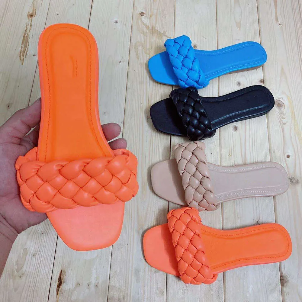 Woven New Summer Sponge Arrivals Women's Flat Sandals Beach Slippers Outdoor Daily Shoes Lhshoe_voghion.com