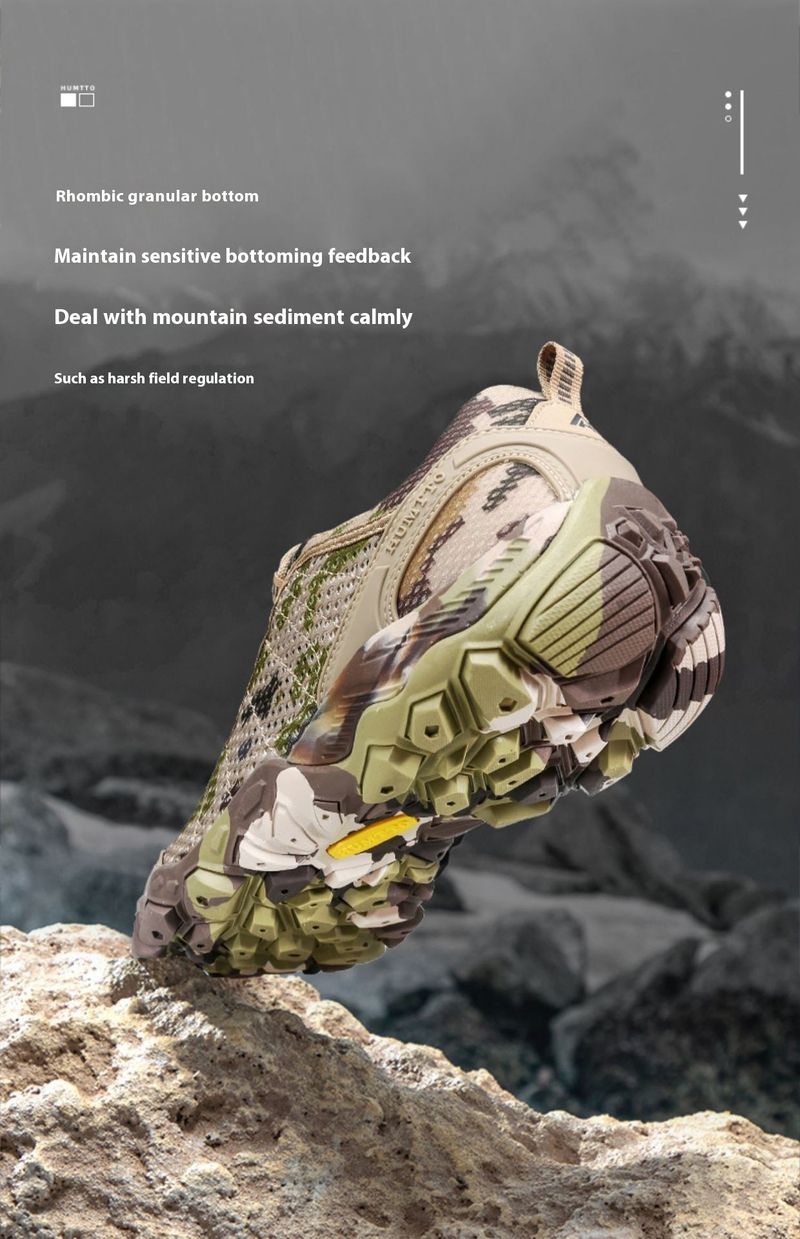 Scarpe da trekking da arrampicata ammortizzanti da campo per esterni da donna, resistenti all'usura, in rete traspirante_voghion.com