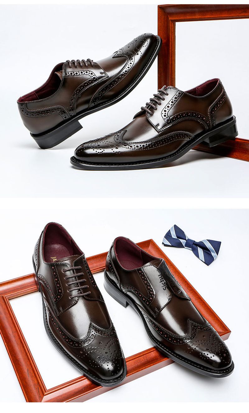 Japanse grensoverschrijdende zakelijke leren schoenen voor heren_voghion.com
