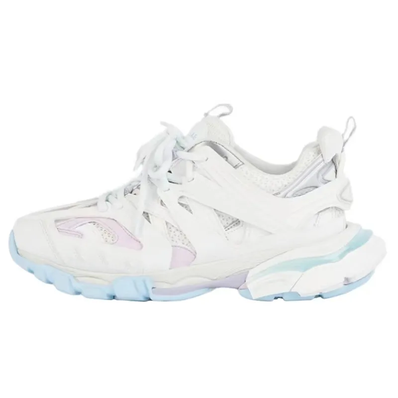 Designer Triple-S Track 3.0 Casual Sneakers Nero Bianco Verde Trasparente Azoto Cristallo Suola 17FW Scarpe da Corsa_voghion.com