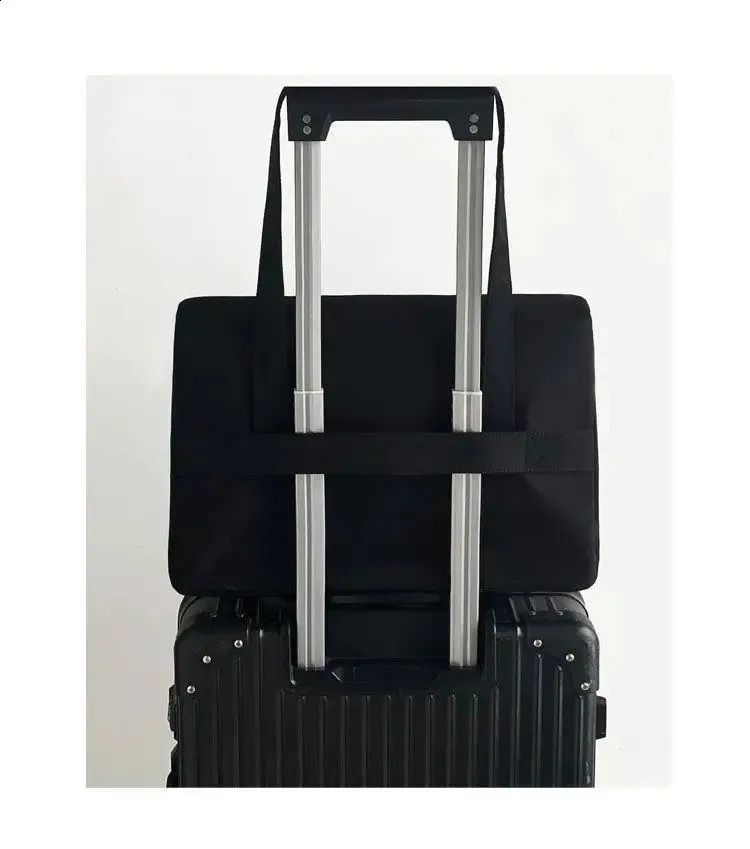 Richme Fashion Laptop Damen Solide Nylon Tägliche Schultertaschen Individualität Schleife Bolso Mujer Shopper 240823_voghion.com