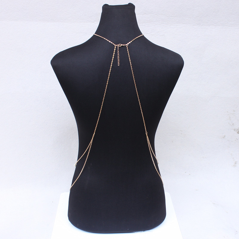 Hot selling new product body necklace one piece sweater chain jewelry TC1178_voghion.com