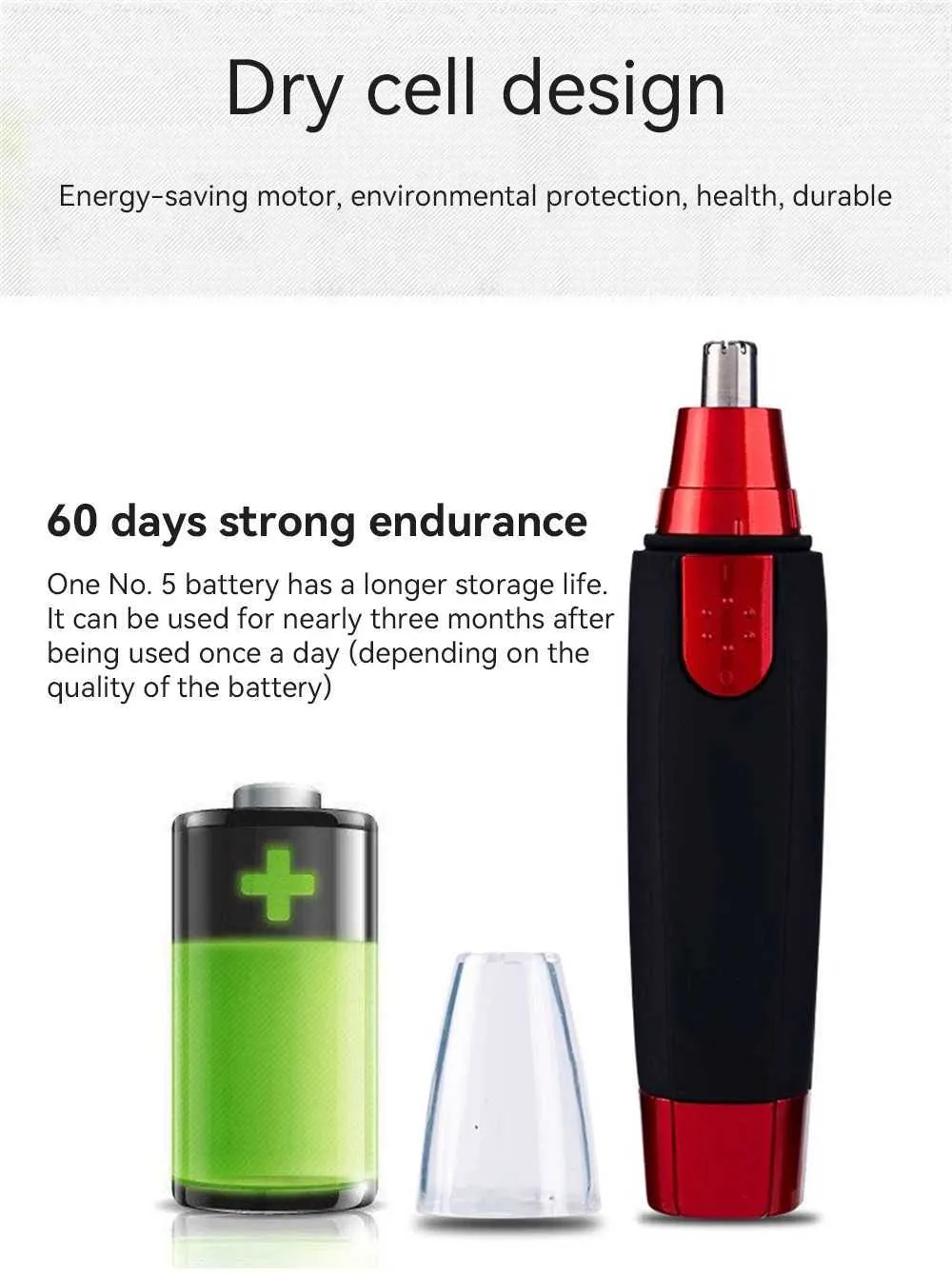 Mini Portable Ear/Nose Trimmer - Waterproof, Safe & Easy Clean_voghion.com