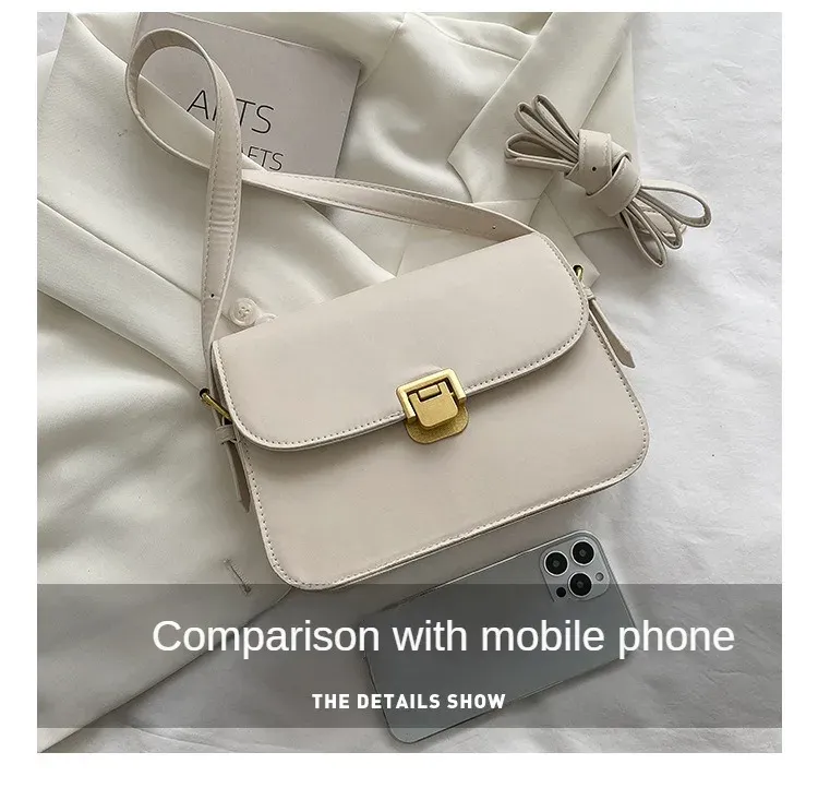 Designer Shoulder Bags Womens 2024 Messenger Bag in Preppy Style - High-Quality Vintage Envelope Briefcase Handbag_voghion.com