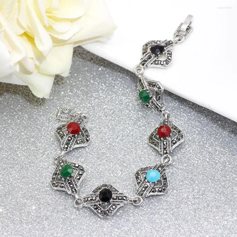 Saites aproces SUNSPICE antīka zelta sier krāsas vintage aproce sievietēm etniskām rhinestones rotaslietām turku tradicionālajām_voghion.com