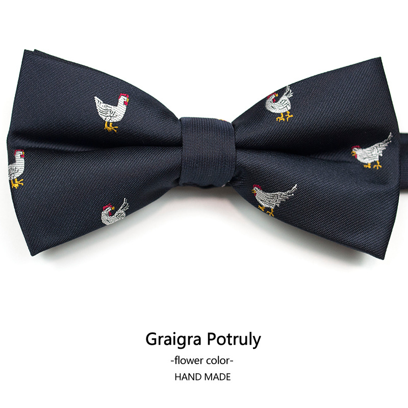 Herren-Krawatten und Taschentücher im Großhandel mit Kleintier-Löwe-Welpe-Pony-Fliege für Herren_voghion.com