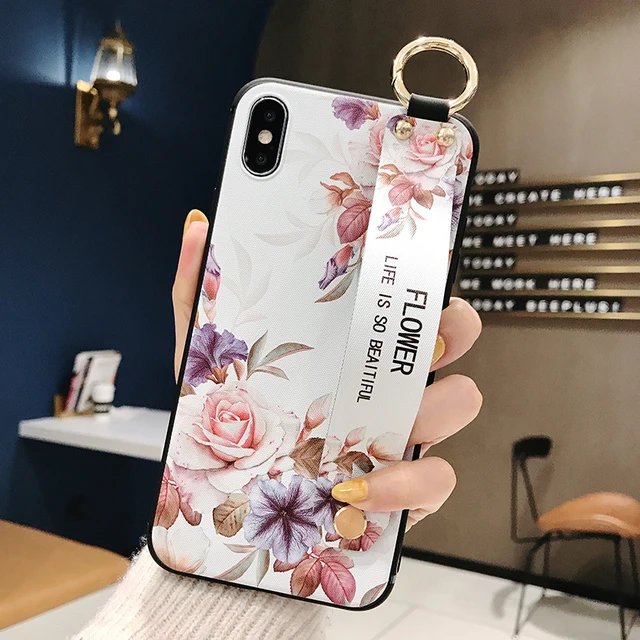 12C 11A 10C 9A 9T 9C ümbris lillega telefonihoidja käepaela kate Xiaomi Redmi Note 12 Pro 11S 10 9 8 7 Coques jaoks_voghion.com