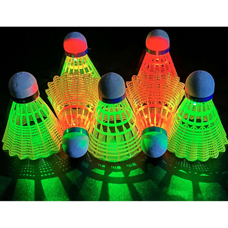 Nou plastic emițător cu lumină LED fluorescentă de noapte pentru exterior, rezistent la badminton_voghion.com