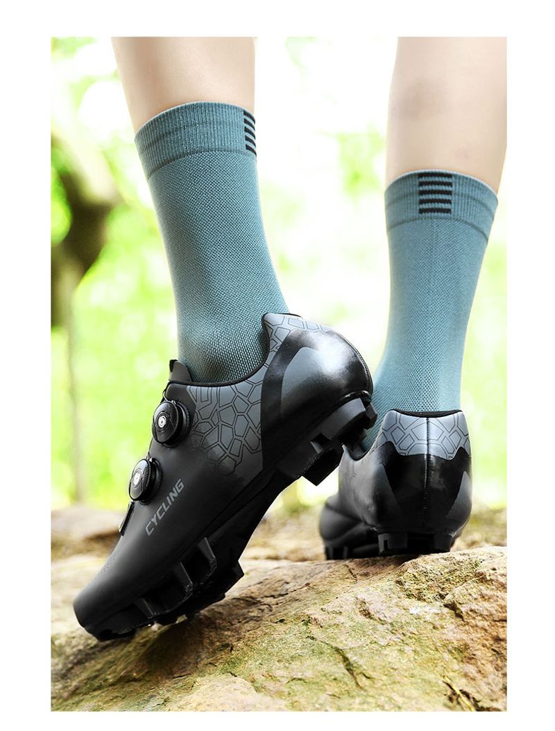 Omkostningsydelse Herre selvlåsende vej bjergløb muligt ikke ALD, udendørs cykel sportssko, unisex stil_voghion.com