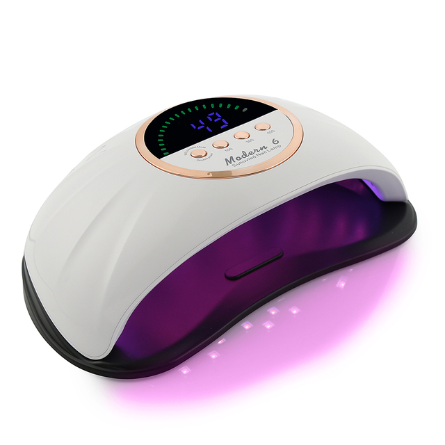 Lampada per unghie UV LED a 69 LED per asciugare le unghie per polimerizzare tutti gli smalti in gel con sensore di movimento, strumento professionale per salone di manicure_voghion.com