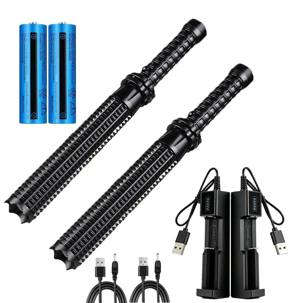 35000000LM Extremhell Aufladbarer LED-Taschenlampenstrahler_voghion.com