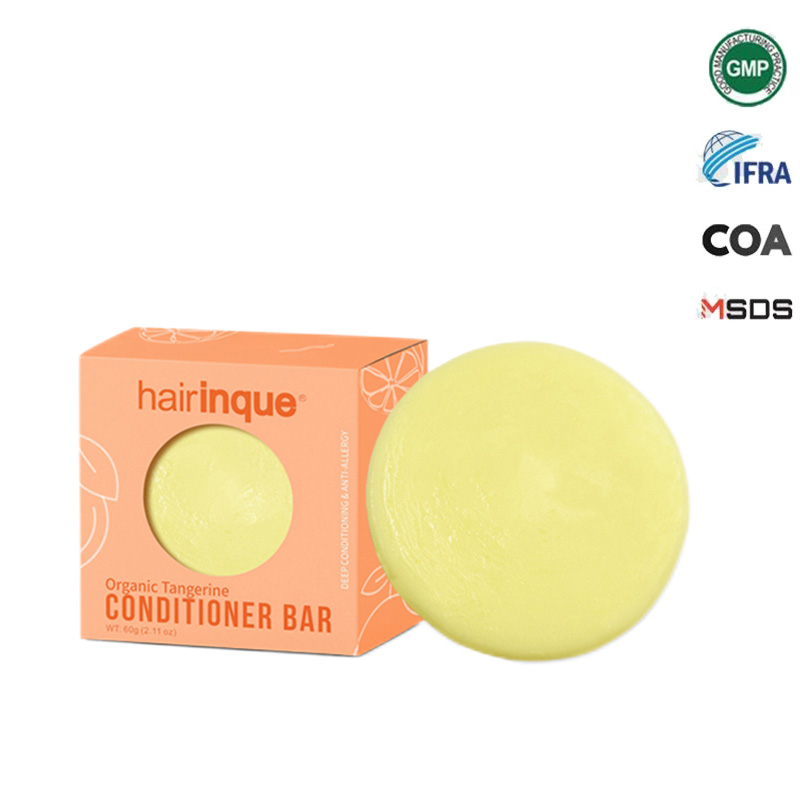 Balsamo in barra al tè verde biologico fatto a mano, controllo condizionante, nutriente, idratante, sapone solido, shampoo per la cura dei capelli_voghion.com