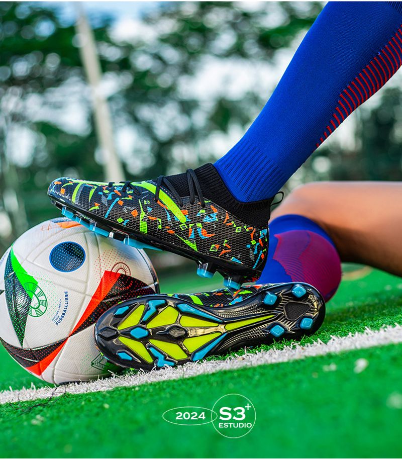 Neu Fußball für männer Erwachsene FG Lange TF Gebrochen Nagel Künstliche Gras_voghion.com