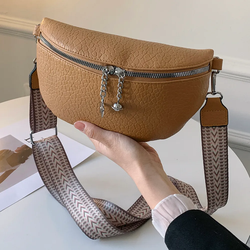 Fash Shoulder Elegant PU Leather Underarm Bag Casual Portable Simple Ethnic Style Straps Adjustable For Weekend_voghion.com