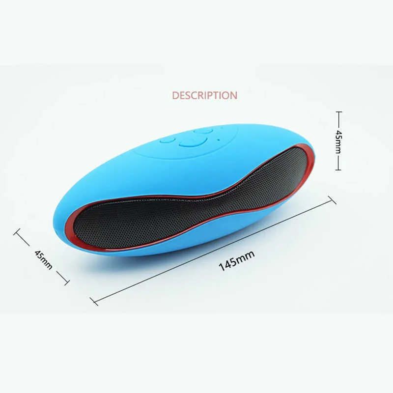 New Mini Bluetooth Portable Wireless Speaker Sound 3D Stereo Music Surround TF USB Super Bass Column Acoustic System_voghion.com
