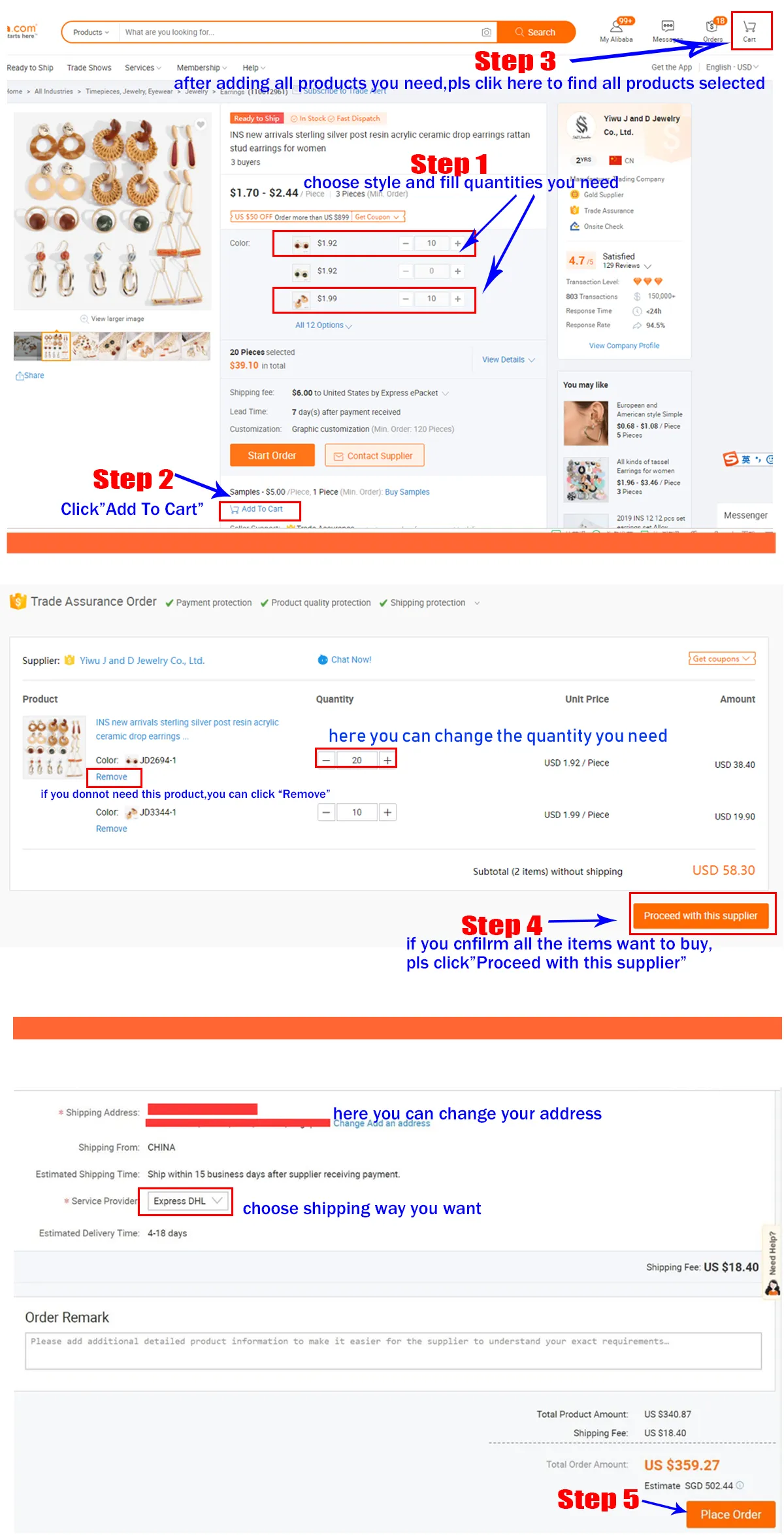 Bracciale rigido aperto alla moda in acciaio inossidabile placcato oro di alta qualità per le donne_voghion.com