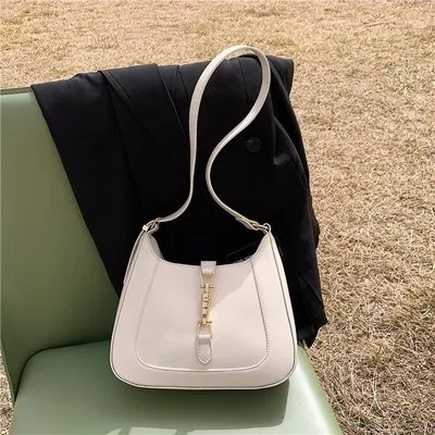 Women's Shoulder Bag Solid Colour Fashion Messenger Handbag_voghion.com