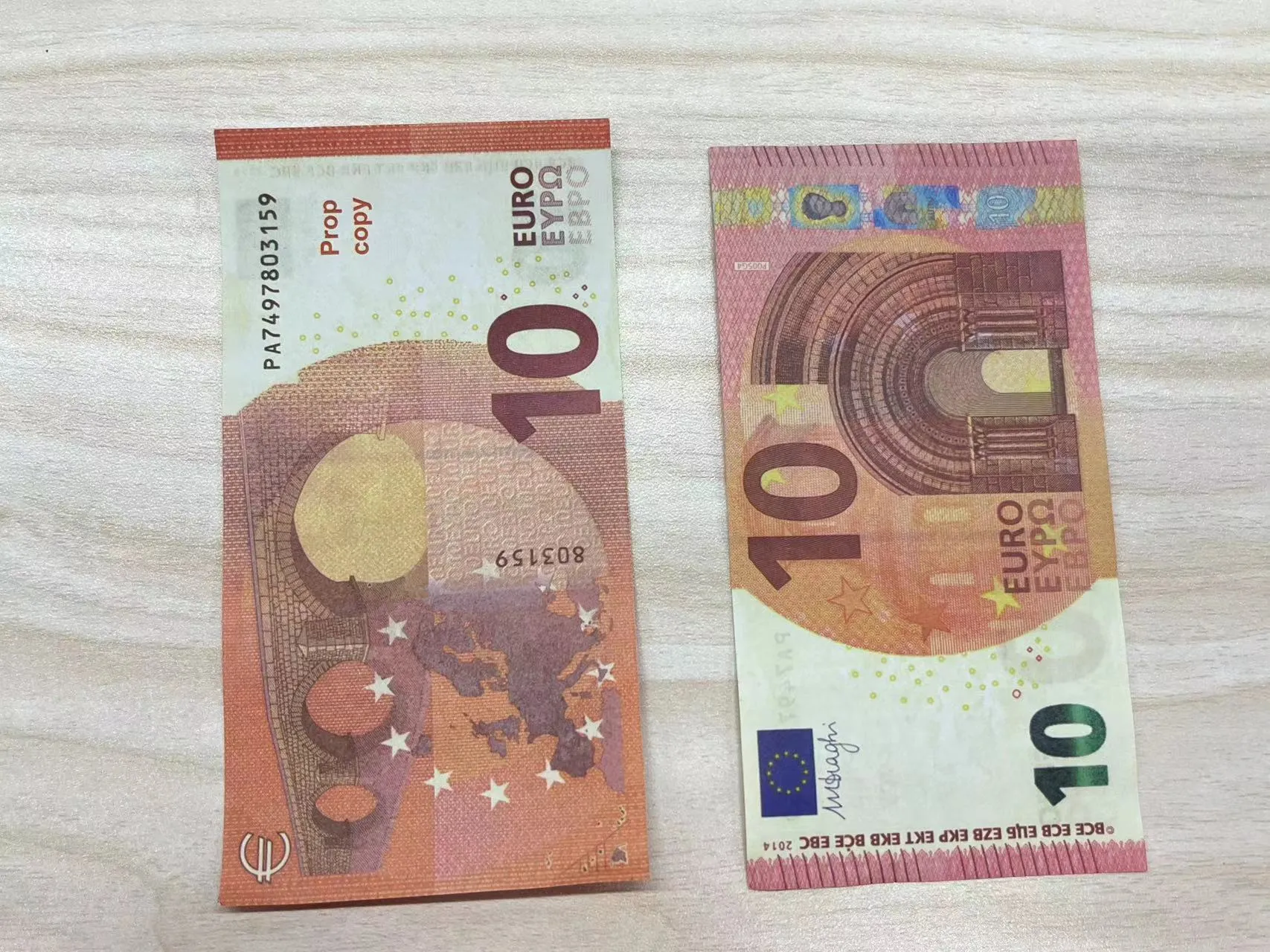 Kopya Para Gerçek 1:2 Boyutlu Parti Malzemeleri Fa K E Banknot 10 20 50 100 200 500 Euro Gerçekçi Oyuncak Bar Aksesuarları Para Birimi_voghion.com